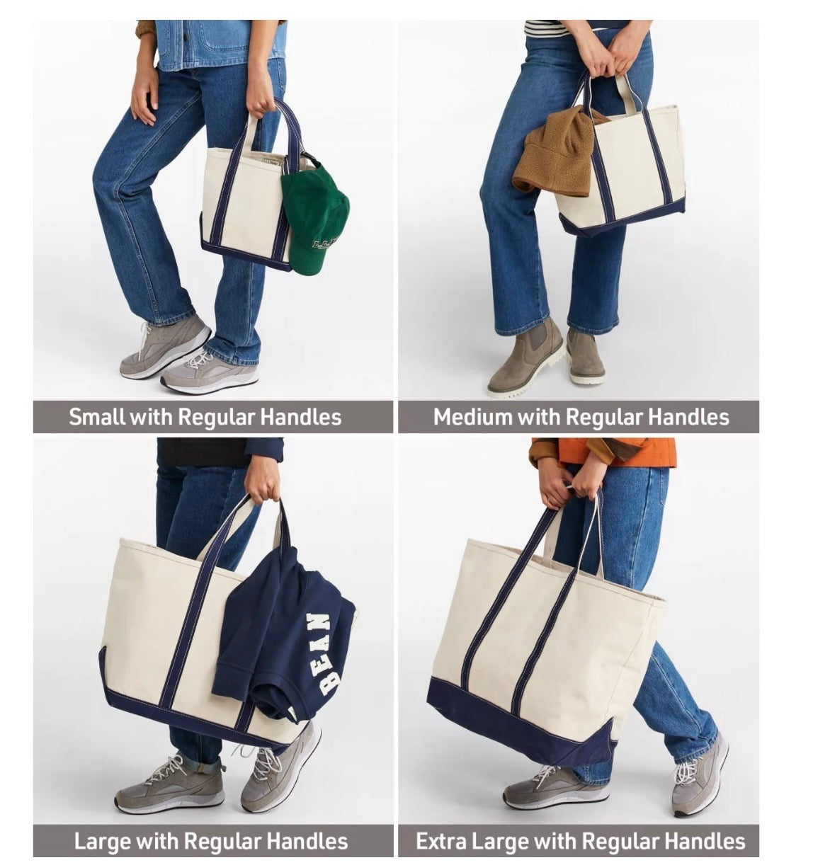 XL LL BEAN Custom Tote