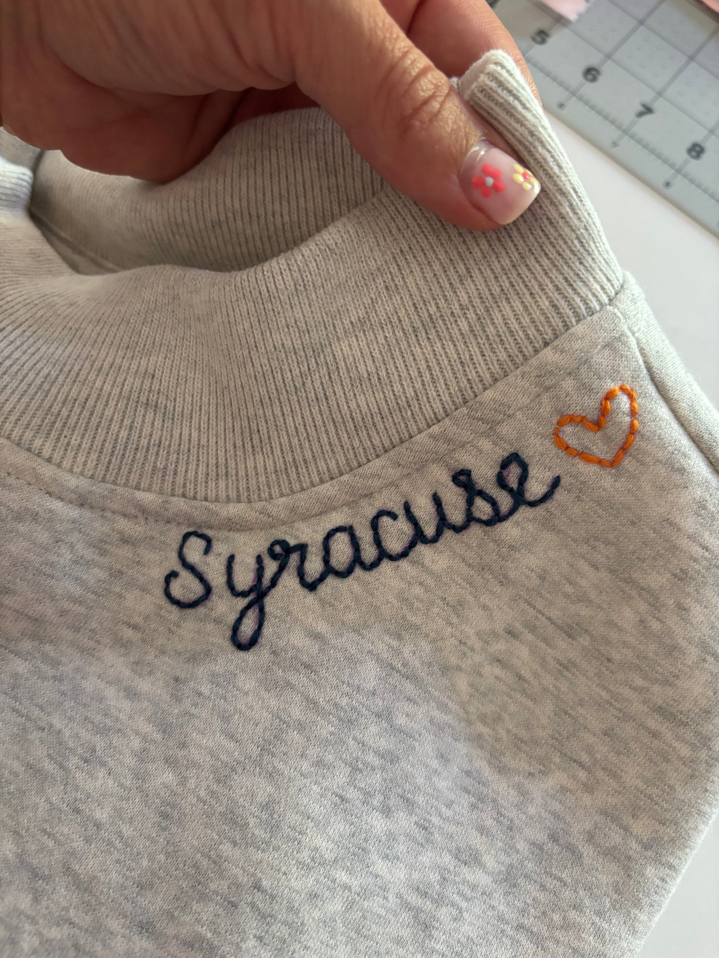Personalized Mockneck Sweatshirt