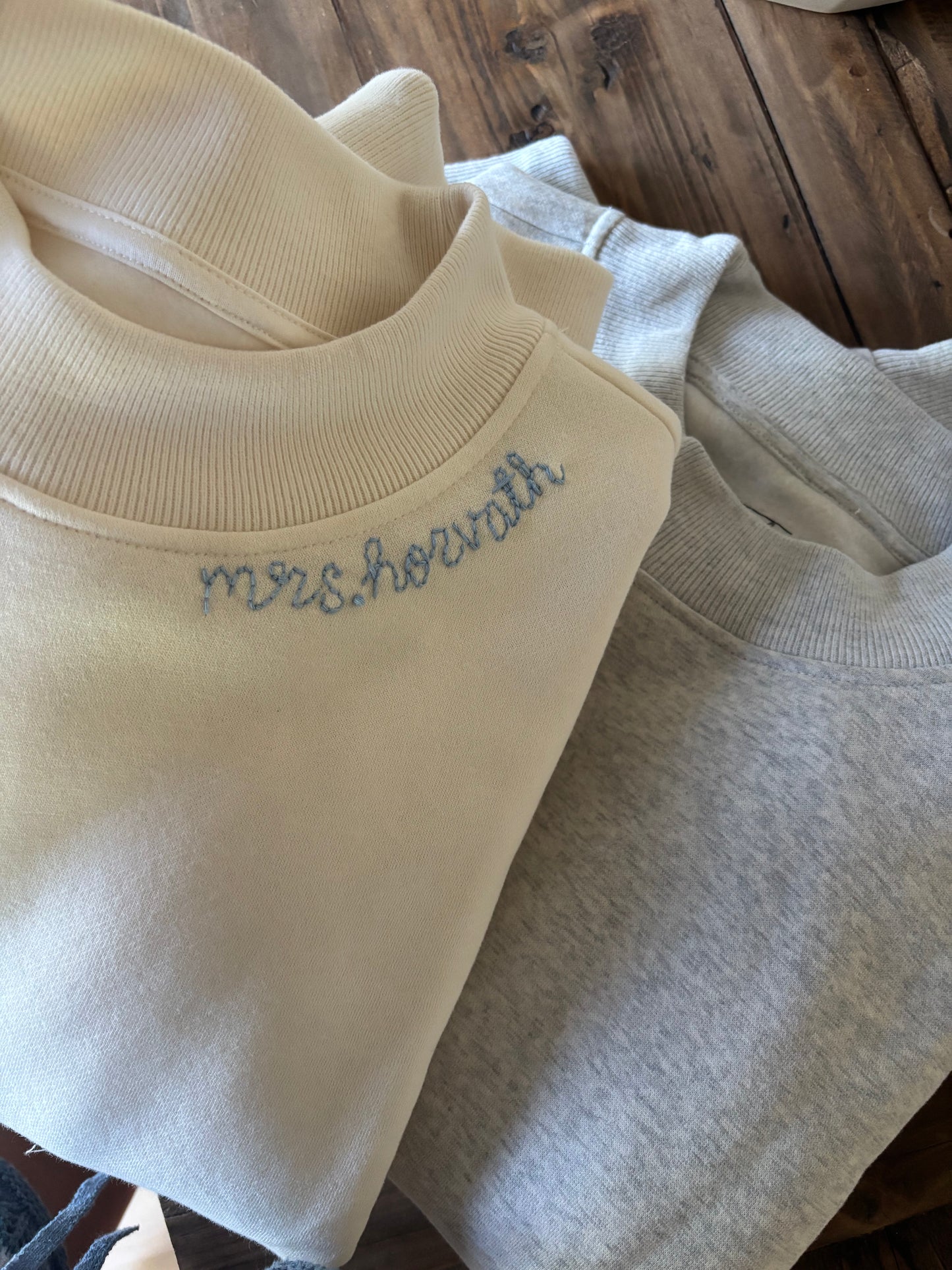Personalized Mockneck Sweatshirt