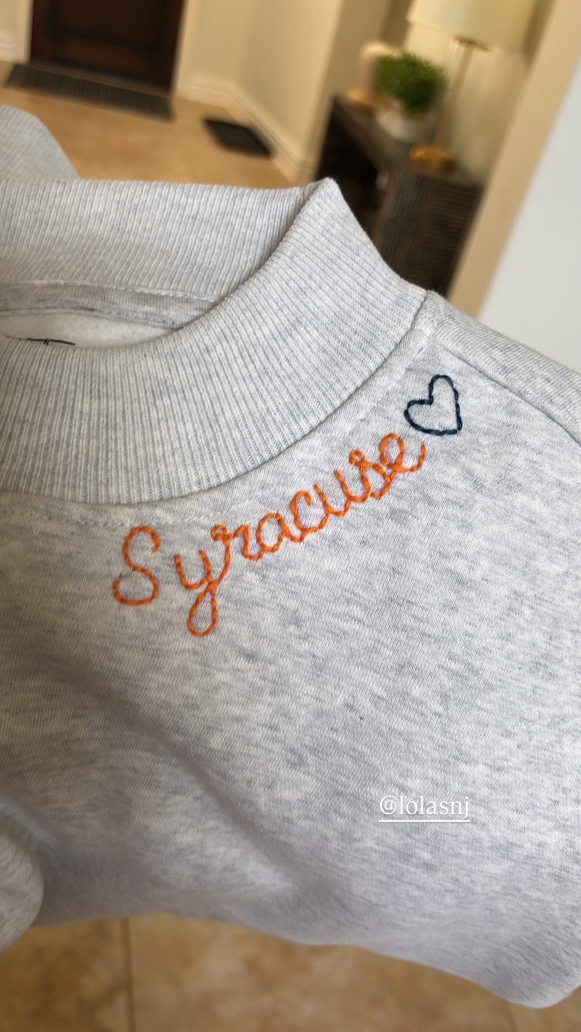 Personalized Mockneck Sweatshirt