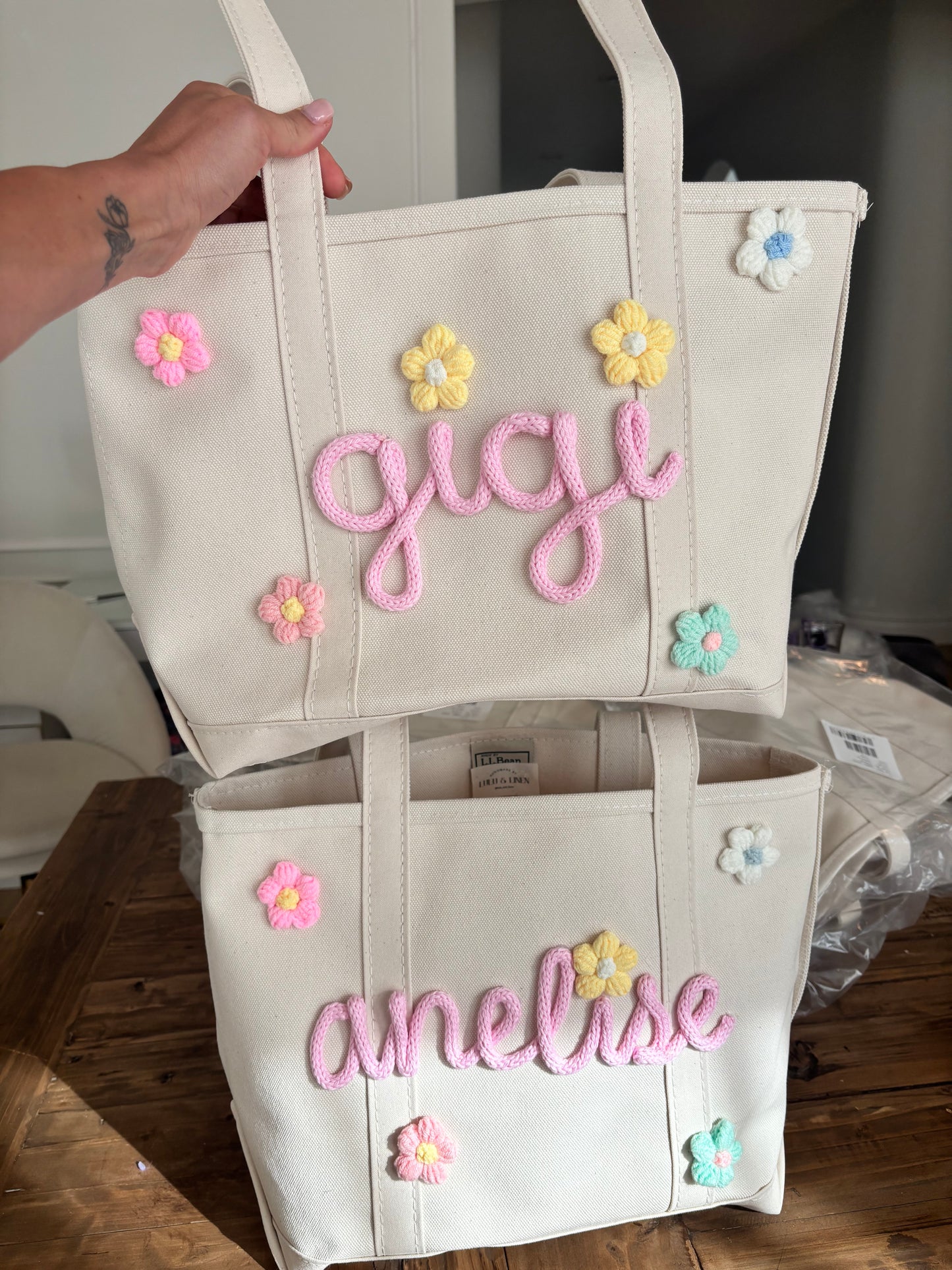 Small LL BEAN Custom Tote