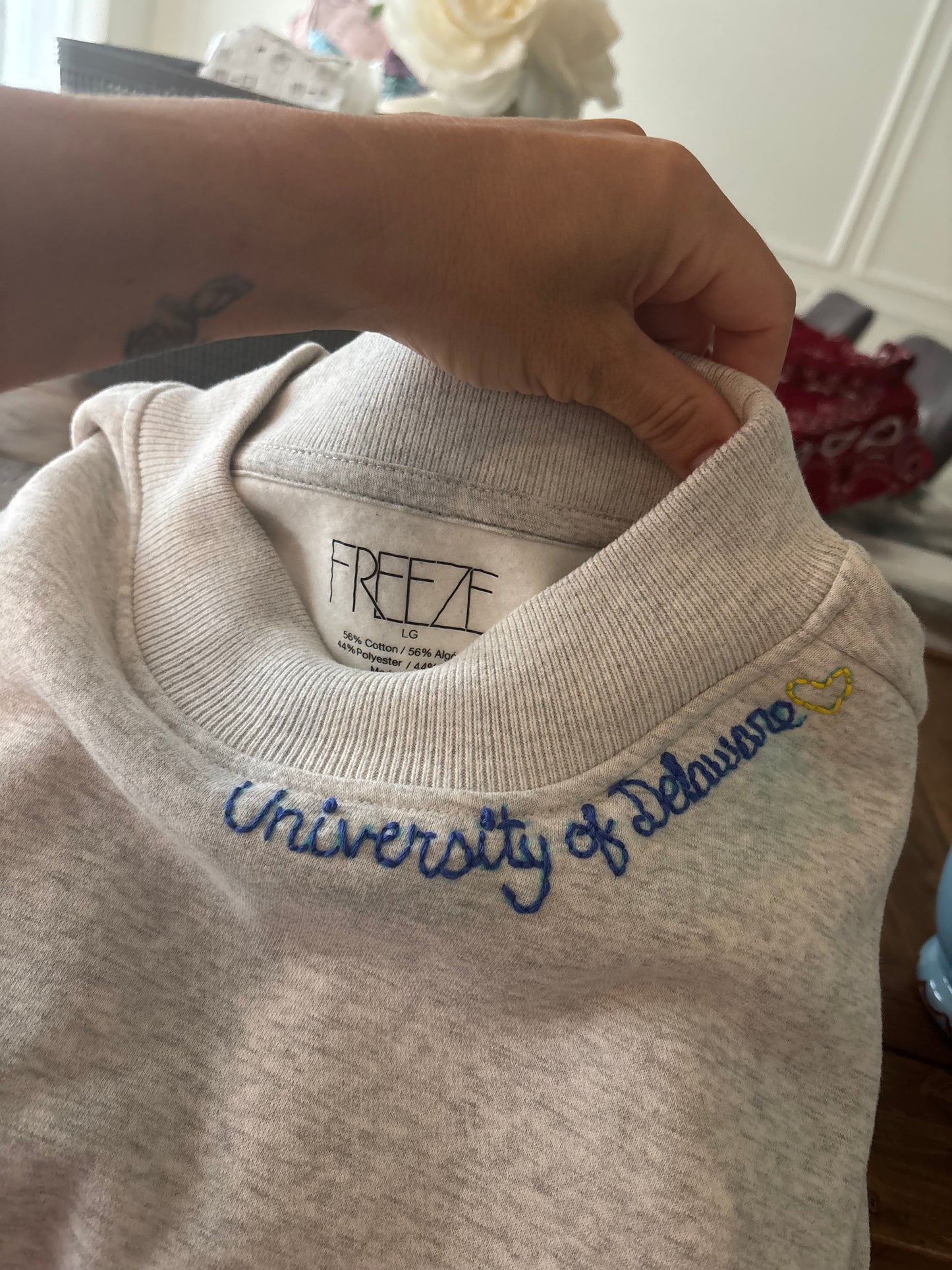 Personalized Mockneck Sweatshirt