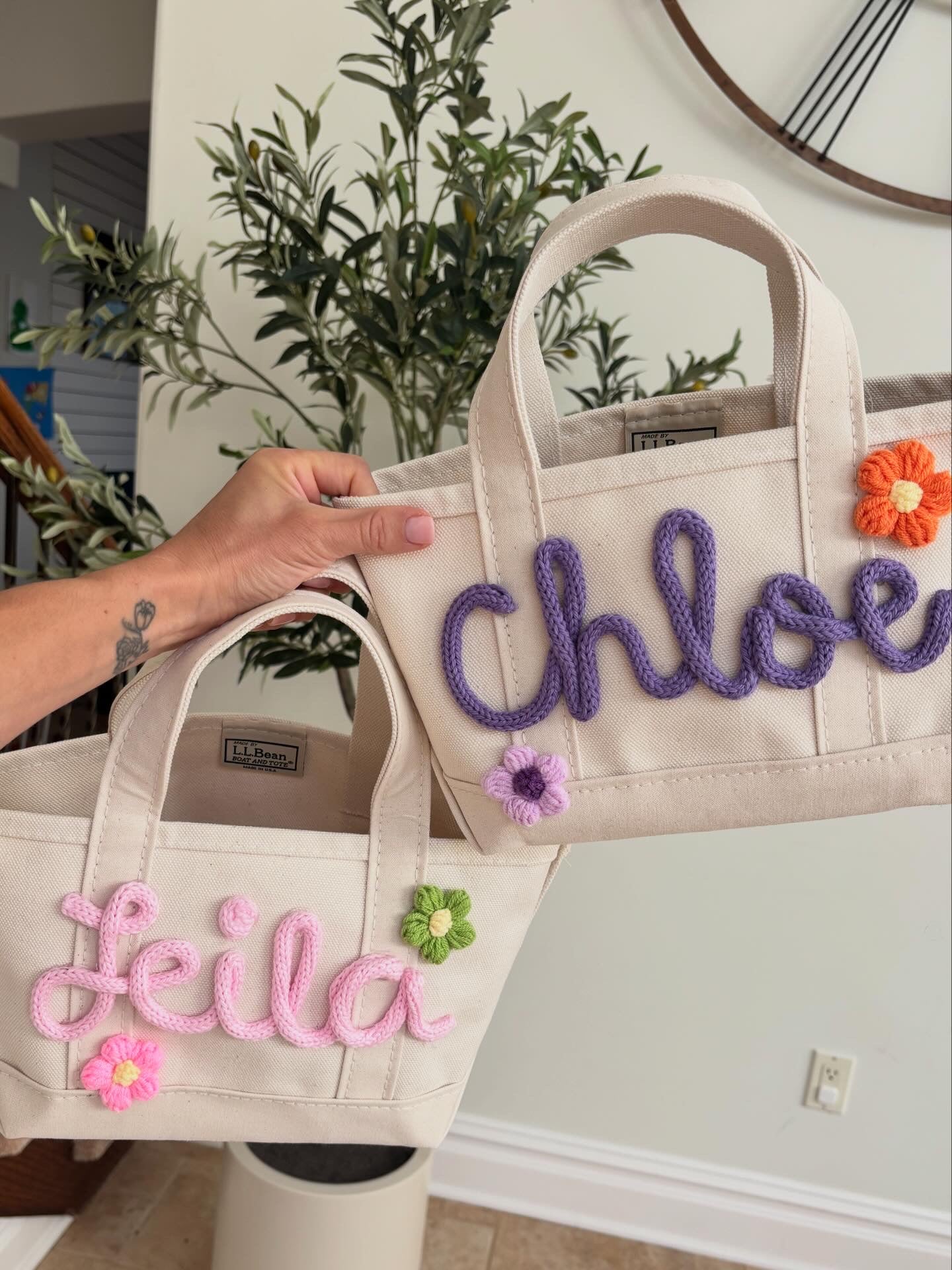 Mini LL BEAN Custom Tote
