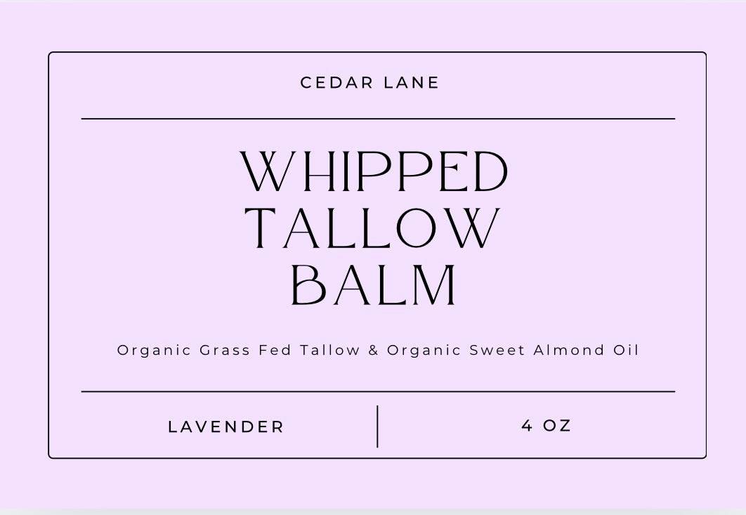 Whipped Tallow Balm - Lavender