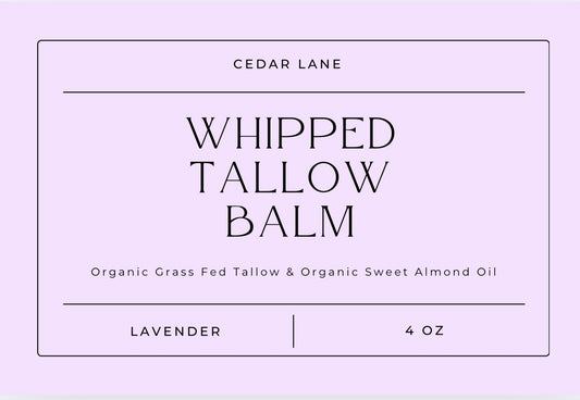 Whipped Tallow Balm - Lavender